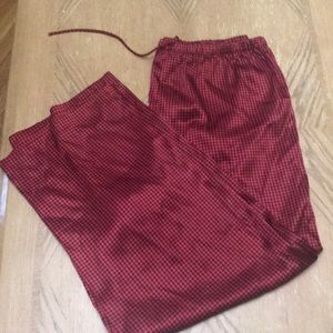 Silky pajama lounge pants